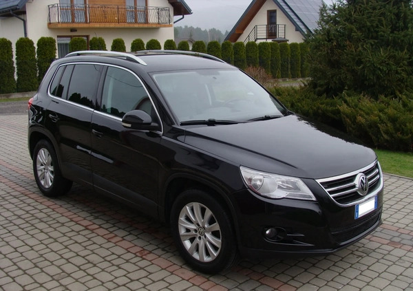 Volkswagen Tiguan cena 36500 przebieg: 224000, rok produkcji 2008 z Limanowa małe 56